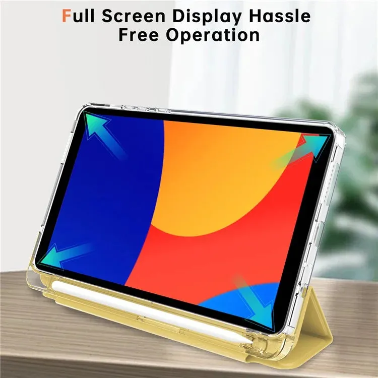 For Xiaomi Redmi Pad SE 4G 8.7 inch Case PU Leather Origami Stand Clear Tablet Cover
