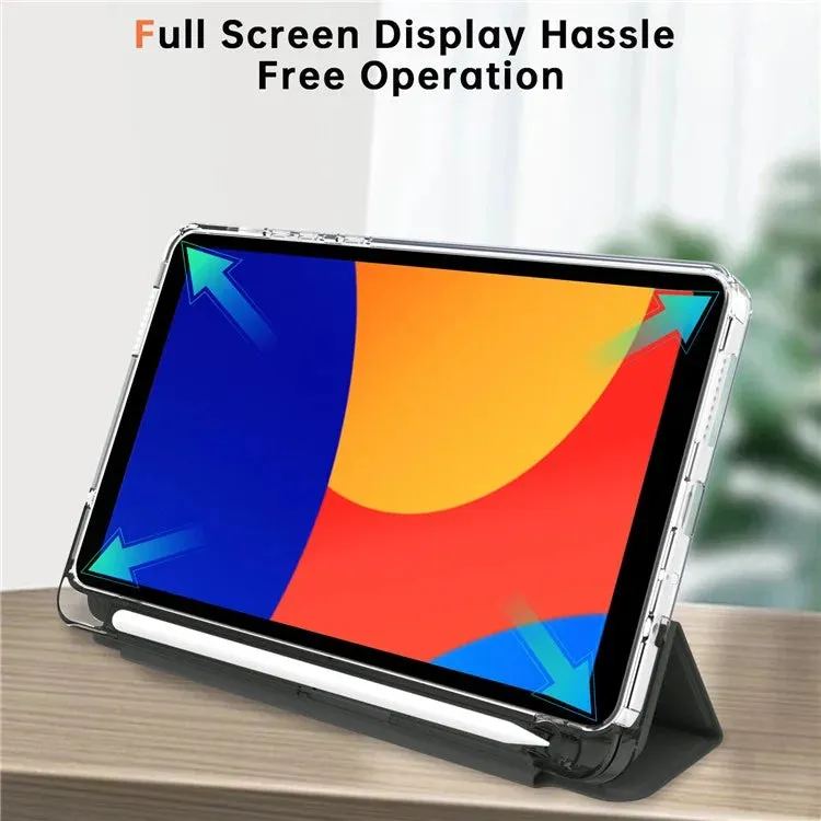 For Xiaomi Redmi Pad SE 4G 8.7 inch Case PU Leather Origami Stand Clear Tablet Cover