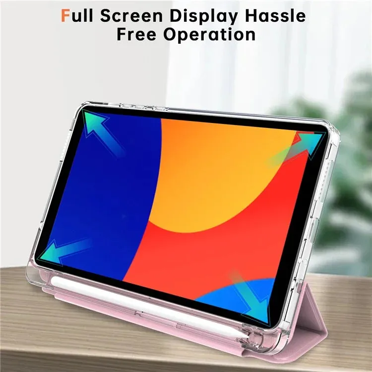 For Xiaomi Redmi Pad SE 4G 8.7 inch Case PU Leather Origami Stand Clear Tablet Cover