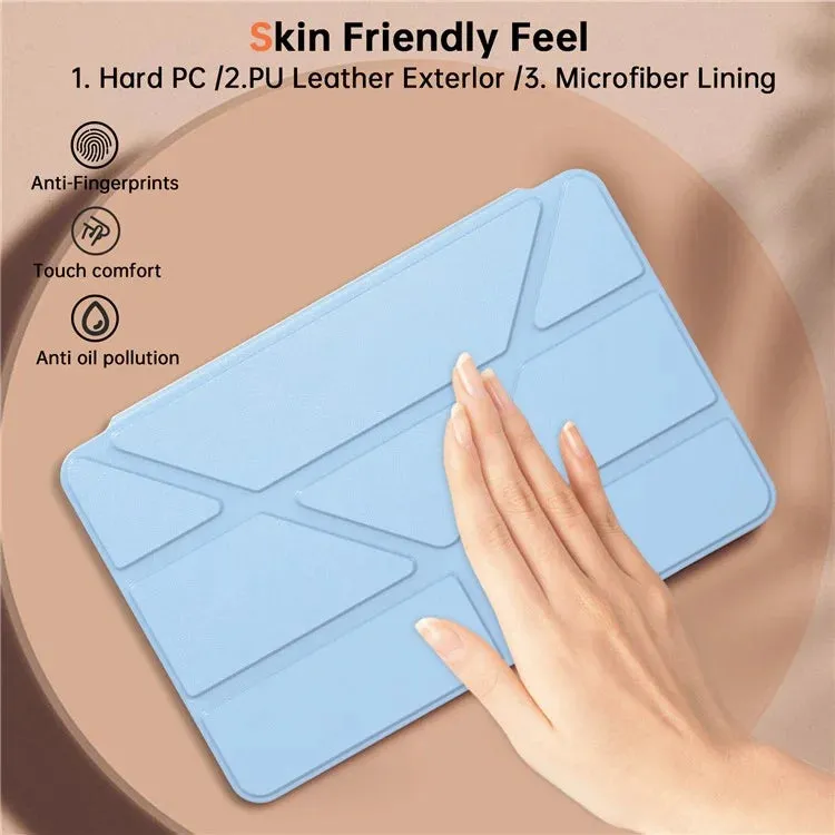 For Xiaomi Redmi Pad SE 4G 8.7 inch Case PU Leather Origami Stand Clear Tablet Cover