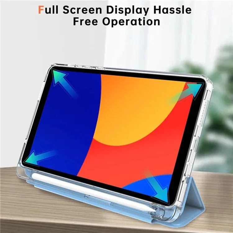 For Xiaomi Redmi Pad SE 4G 8.7 inch Case PU Leather Origami Stand Clear Tablet Cover