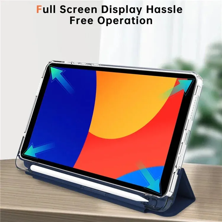 For Xiaomi Redmi Pad SE 4G 8.7 inch Case PU Leather Origami Stand Clear Tablet Cover