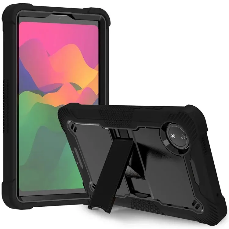 For Xiaomi Redmi Pad SE 4G 8.7 inch Case Silicone PC Tablet Protective Cover with Kickstand