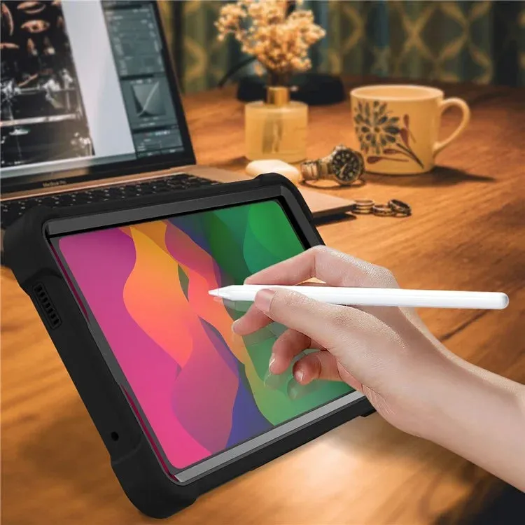 For Xiaomi Redmi Pad SE 4G 8.7 inch Case Silicone PC Tablet Protective Cover with Kickstand
