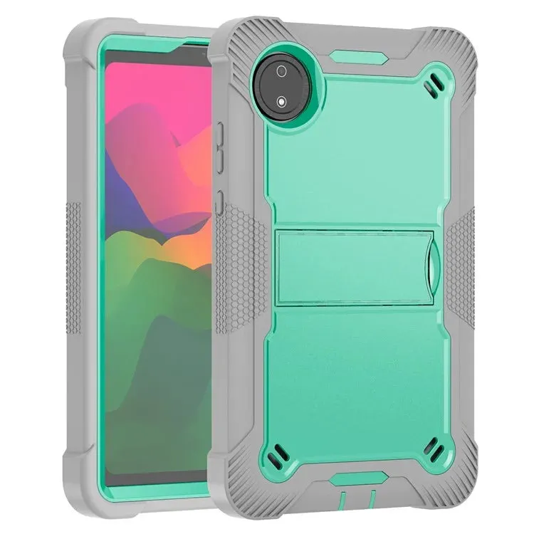 For Xiaomi Redmi Pad SE 4G 8.7 inch Case Silicone PC Tablet Protective Cover with Kickstand