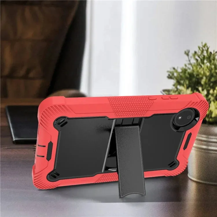 For Xiaomi Redmi Pad SE 4G 8.7 inch Case Silicone PC Tablet Protective Cover with Kickstand