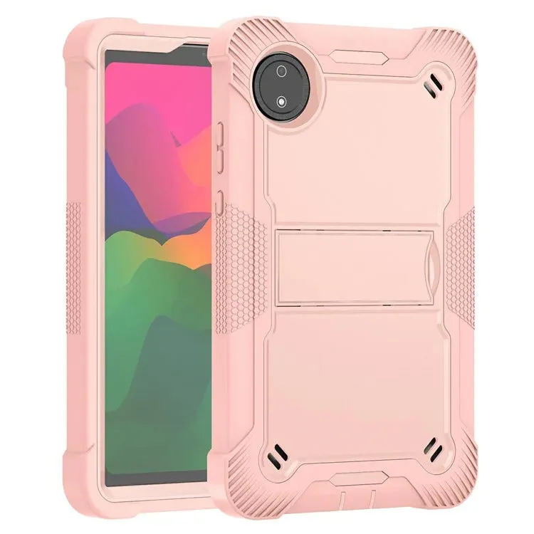 For Xiaomi Redmi Pad SE 4G 8.7 inch Case Silicone PC Tablet Protective Cover with Kickstand