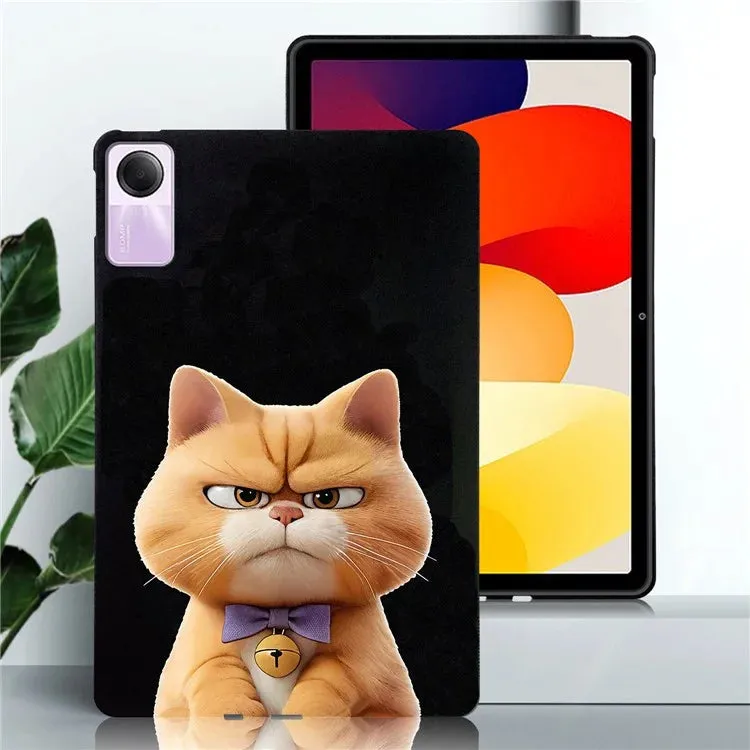 For Xiaomi Redmi Pad SE Case Pattern Printing Slim TPU Tablet Protective Cover