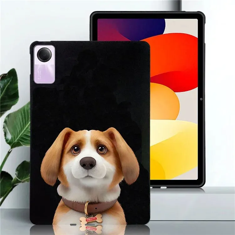 For Xiaomi Redmi Pad SE Case Pattern Printing Slim TPU Tablet Protective Cover