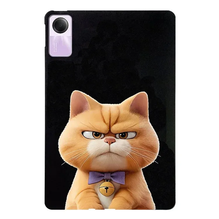 For Xiaomi Redmi Pad SE Case Pattern Printing Slim TPU Tablet Protective Cover