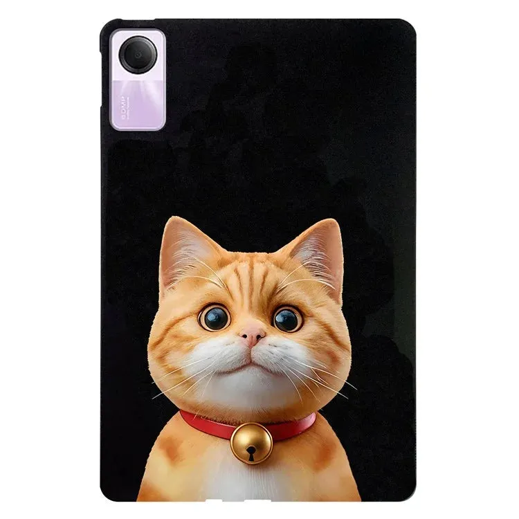 For Xiaomi Redmi Pad SE Case Pattern Printing Slim TPU Tablet Protective Cover