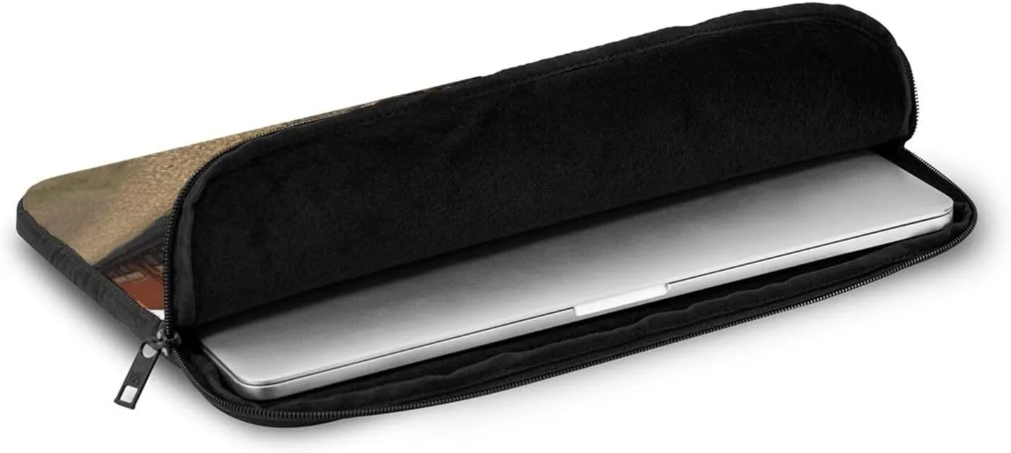 Freight Train Laptop Sleeve 10 inch Shockproof Protective Computer Carrying Cover Water Resistant Computer Bag Laptop Case Briefcase Handbags Portable Laptop Bag Gifts for Men Women