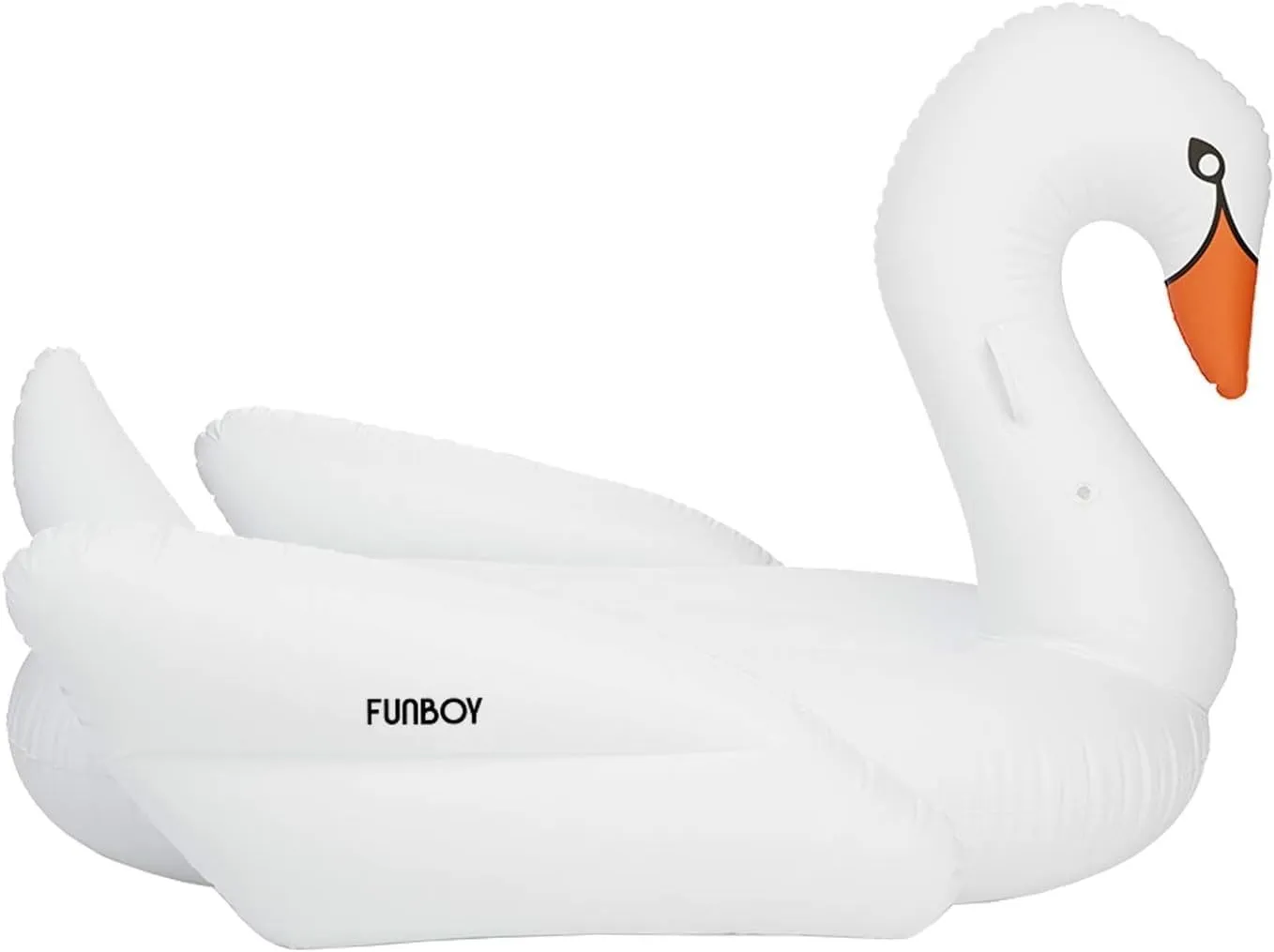 FUNBOY Giant Inflatable Swan Pool Float, Luxury Float for Summer Pool Parties and Entertainment