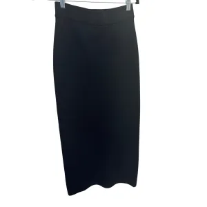 GAUGE81 black knee length skirt