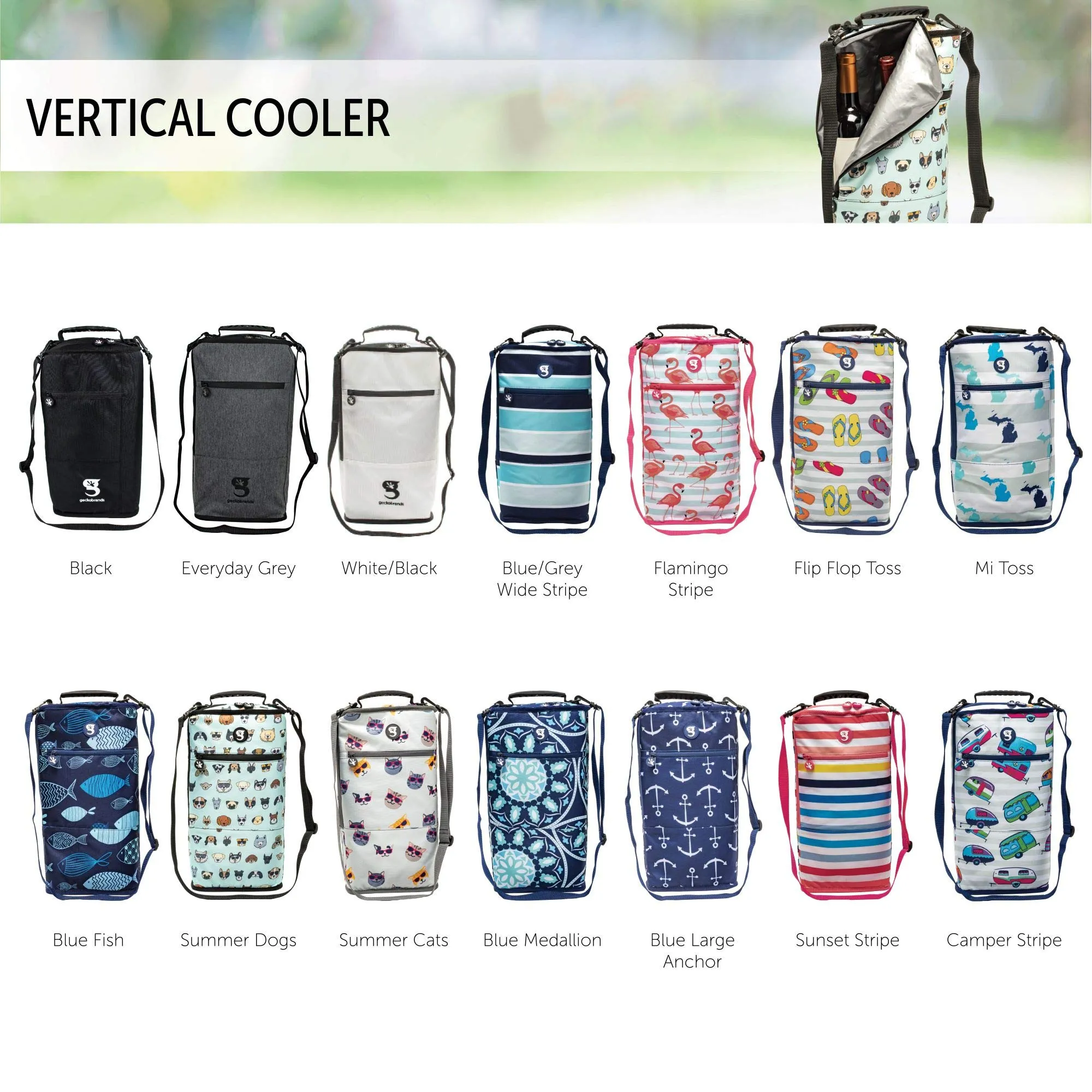 Geckobrands Verticool 9 Can Cooler