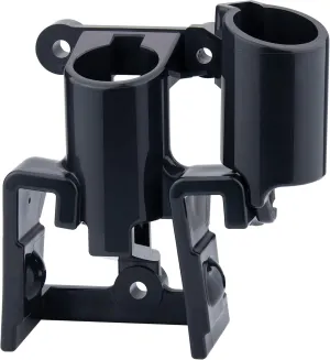 Glad Hand Holder, Dazakoot 2 Plugs and 2 Gladhand Holder for Semi Truck, Air Brake Coiled and Electric Power Cable Organizer Bracket - Black
