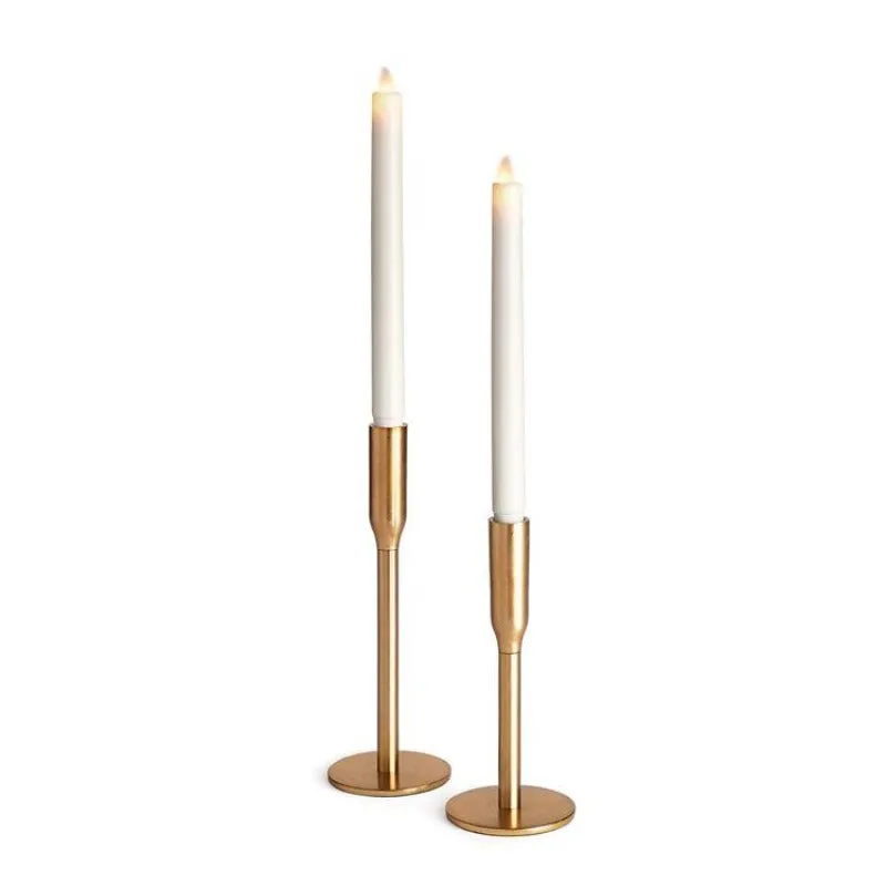 Gold Killian Taper Candle Holder (2 Sizes)