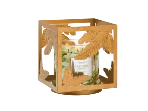 Golden Square Jar Holder