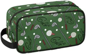 Golf Ball Travel Toiletry Bag for Boys Men - Hanging Dopp Kit for Kids - Waterproof Shaving Bag Bathroom Bags Wash Bag for Toiletries Accessories
