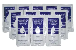 GSA SOS Emergency Drinking Water - Pack of 12