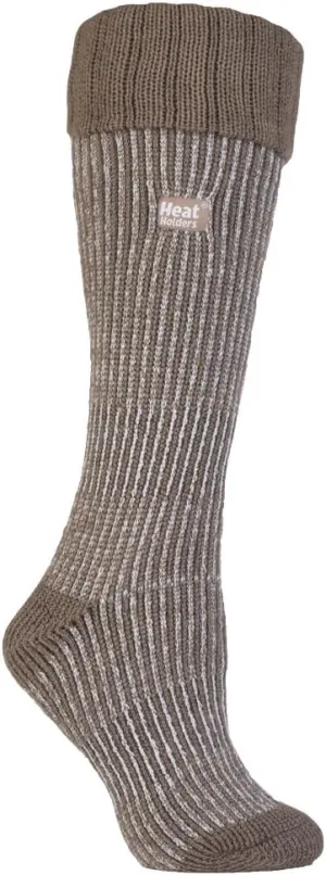 HEAT HOLDERS - Womens Thermal Knee High Winter Boot Socks 4 Colors