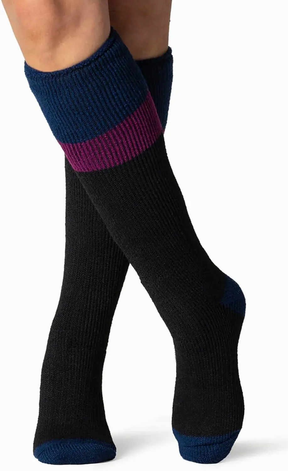HEAT HOLDERS Women's Thermal Long Ski Socks Size 5-9 US