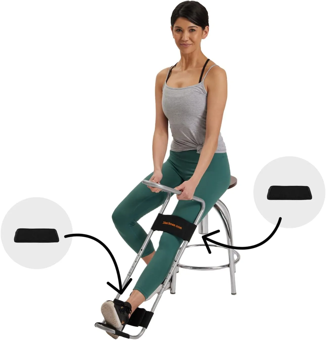 IdealKnee - Advanced Knee Extension & Pain Relief Device - Endorsed by PTs & Surgeons - Ideal for ACL, MCL Recovery, Athletes, Therapy & Rehab
