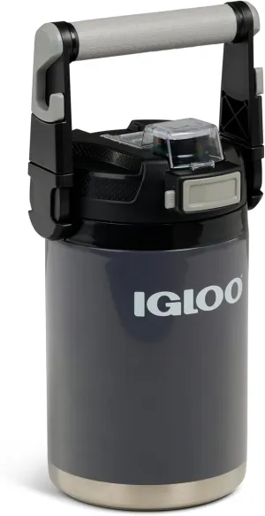 Igloo Rival 54OZ Insulated Water Jug, Half Gallon Large Water Bottle, Sports Water Jug
