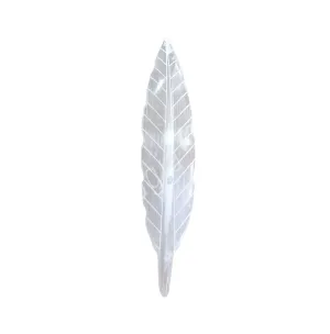 Incense Holder Selenite Feather