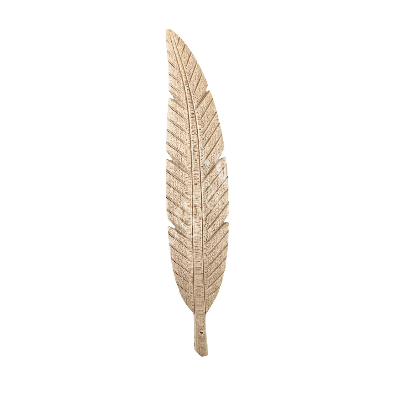 Incense Holder Wood Feather