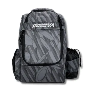 Innova Adventure Backpack - Grey Disc Pattern