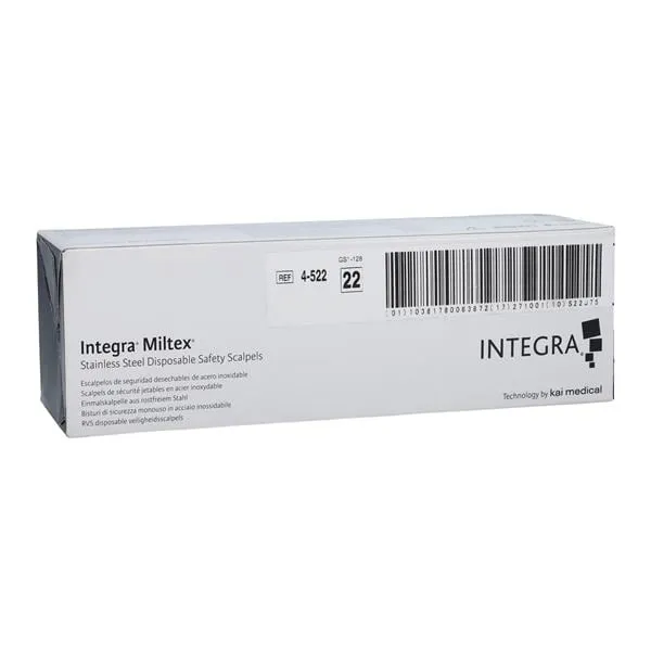 Integra York Pa, Inc -Disposable Surgical Scalpel #22 Stainless Steel Sterile 4-422