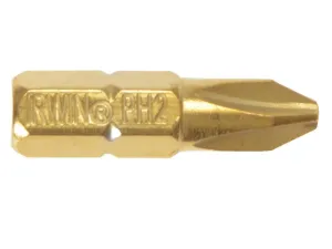 IRWIN Screwdriver Bits Phillips Ph2 25Mm Titanium Pack Of 10