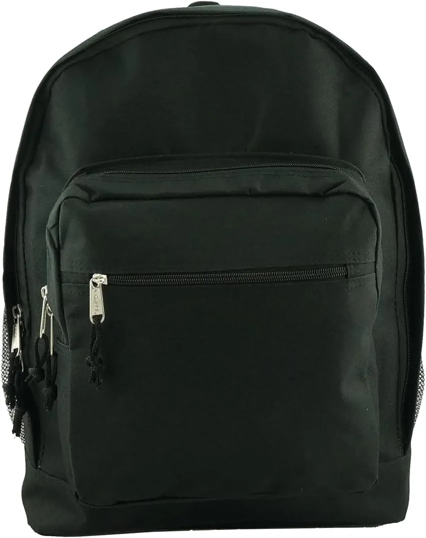 K-Cliffs 18" Classic College School Backpack Day Pack Fits 15.6" Laptop