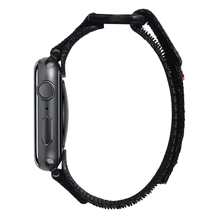 KALEBOL Nylon Watch Strap for Apple Watch Series 10 9 8 7 SE 6 5 4 3 2 1 42mm 41mm 40mm 38mm Wrist Band with Magic Tape