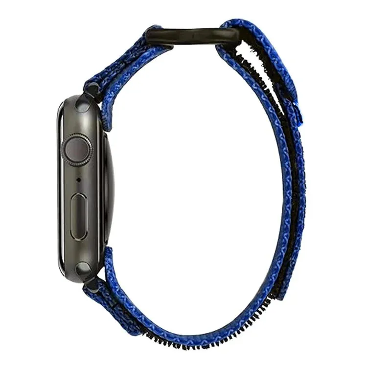 KALEBOL Nylon Watch Strap for Apple Watch Series 10 Ultra 9 8 7 SE 6 5 4 3 2 1 46mm 49mm 45mm 44mm 42mm Wrist Band with Magic Tape