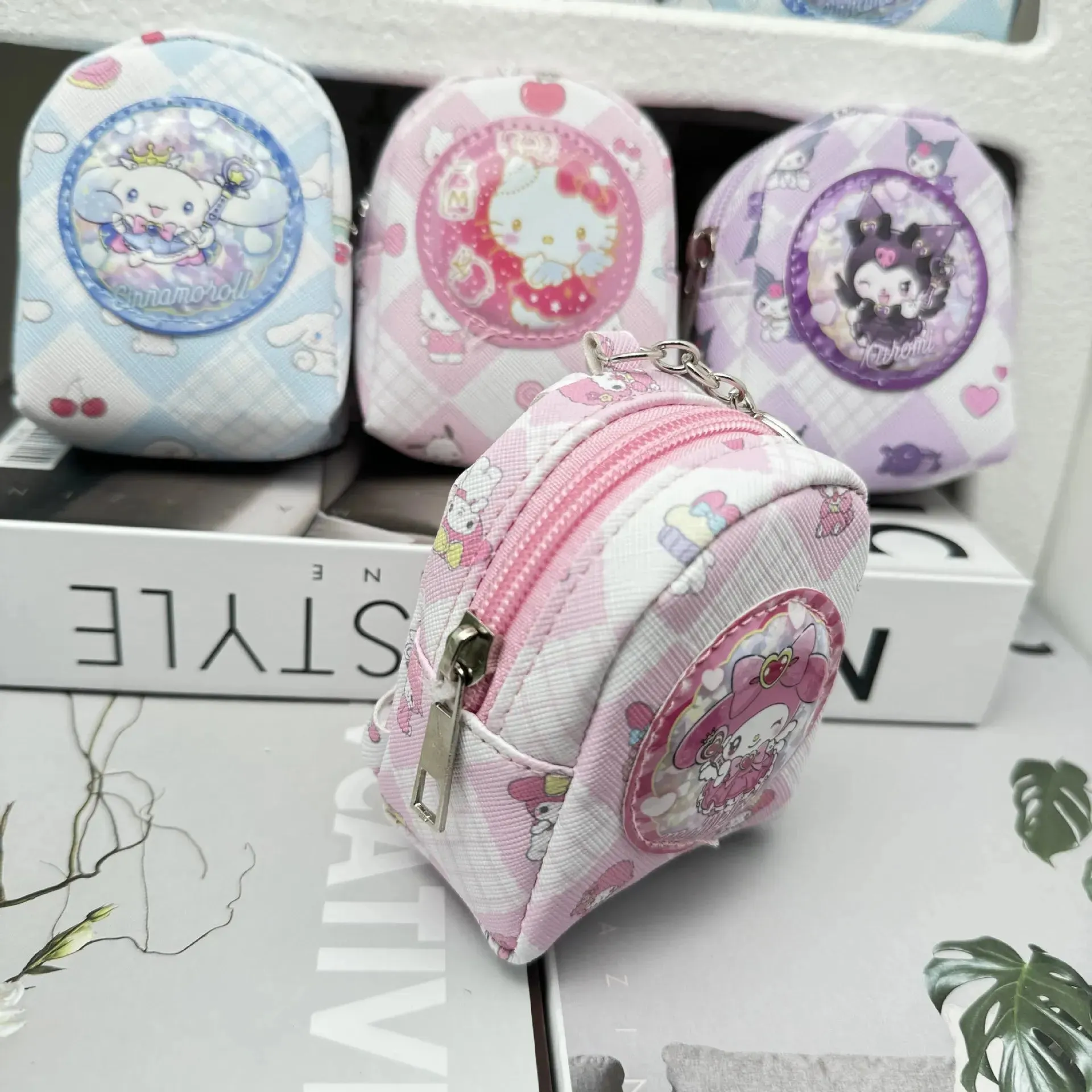 Kawaii Carry Sanrio Mini Backpack Coin Purse
