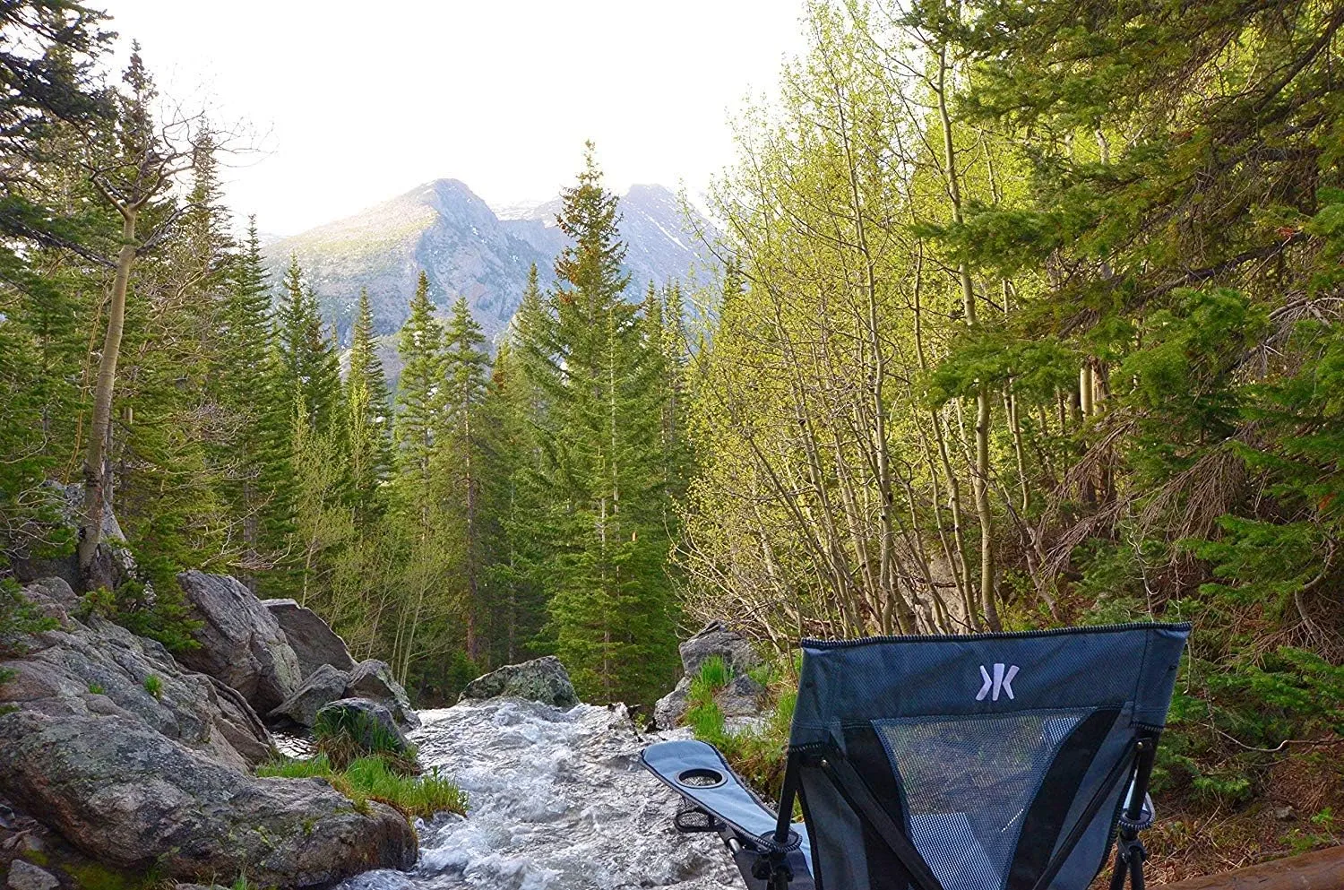 Kijaro XXL Dual Lock Portable Camping Chair - Supports Up to 400lbs - Enjoy The Outdoors in a Versatile Folding Sports & Outdoor Chair