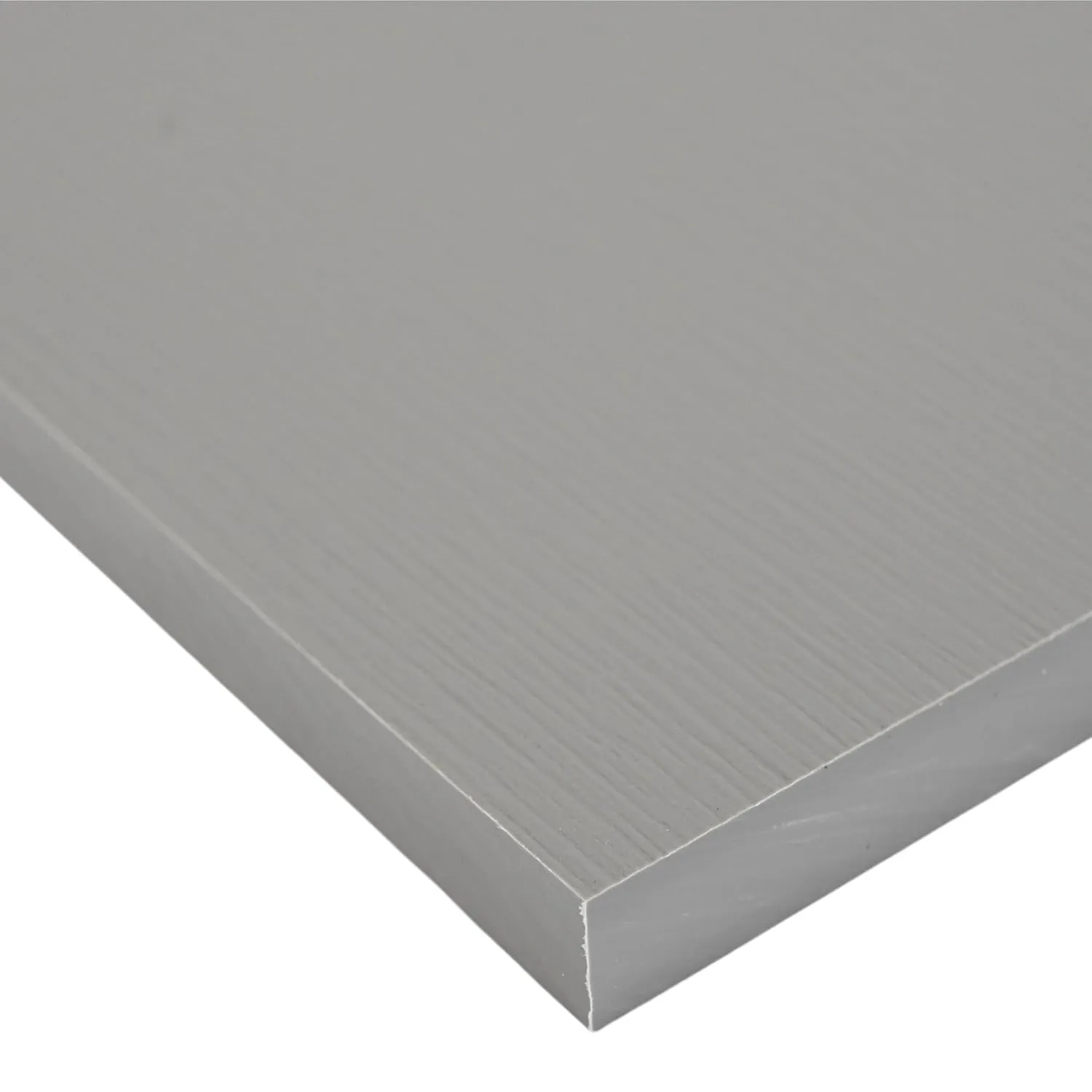 King Starboard WG Sheet - Slate Gray, 1/2" x 24" x 36" - HDPE Wood Grain Plastic Board Panel for Outdoor Furniture Cabinets & More