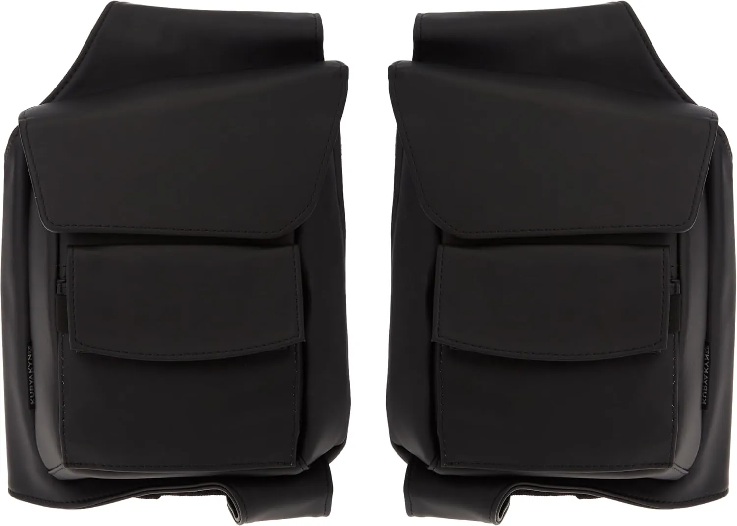Kuryakyn 5289 Motorcycle Travel Luggage: Saddlebag Guard Storage Organizer Pouches for 1993-2019 Harley-Davidson Touring Motorcycles, Black, 1 Pair