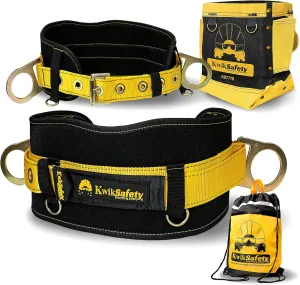 KwikSafety - Charlotte, NC - BEAVER TAIL Safety Belt for Positioning | Lineman Ironworker Cushioned Support