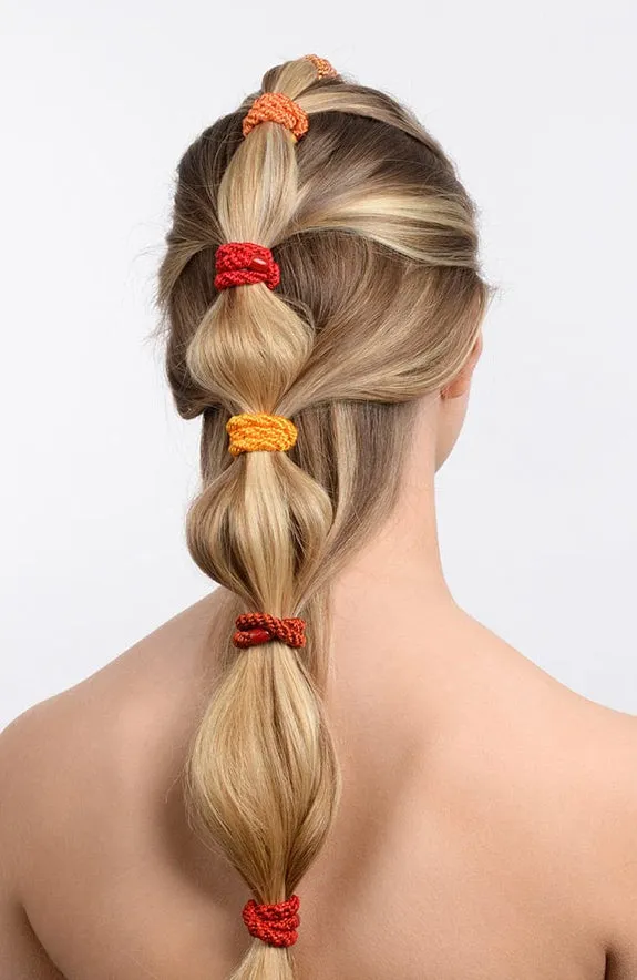 L. Erikson France Luxe - Grab & Go Pony Tube, Earth