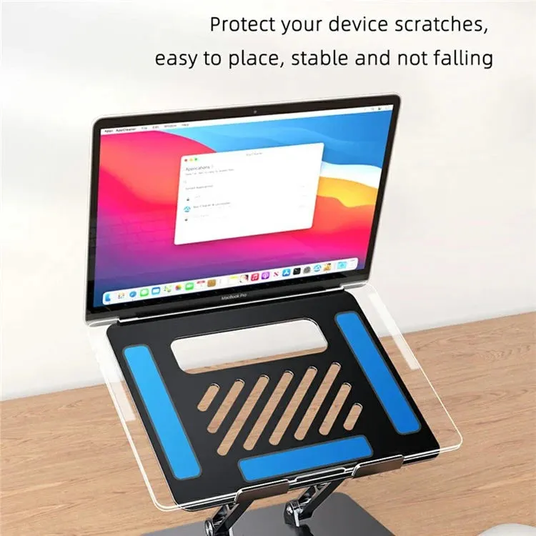 L305 Adjustable Tablet Stand Aluminum Alloy Cooling Design Desktop Holder for Laptops