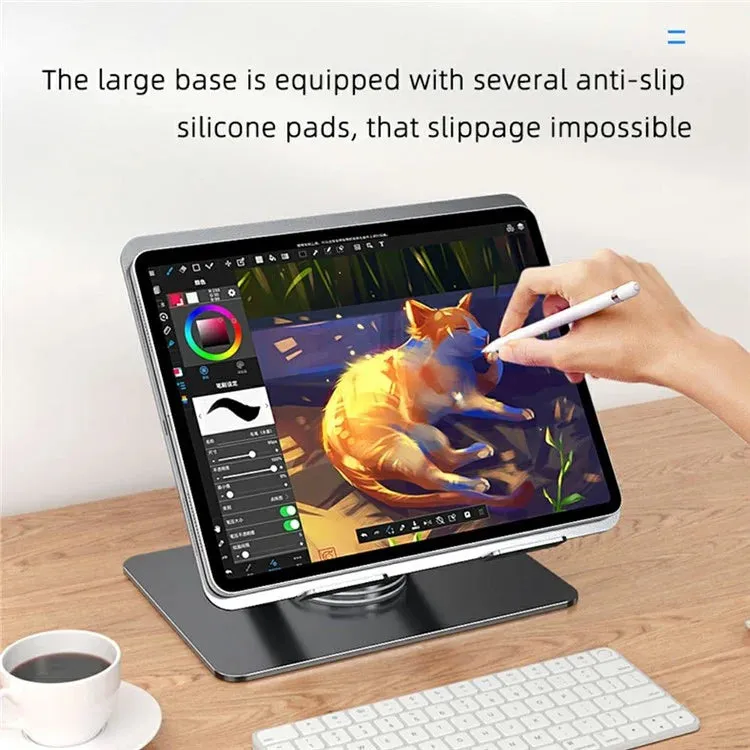 L305 Adjustable Tablet Stand Aluminum Alloy Cooling Design Desktop Holder for Laptops