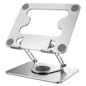 L308 Portable 360° Rotating Tablet Stand for Devices Up to 17.3 Inches Foldable Desktop Holder