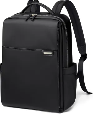 Laptop Backpack for Women, Work Business Traval Computer Backpacks with Laptop Compartment Waterproof Casual Daypack for Travel College,16Inch,Black