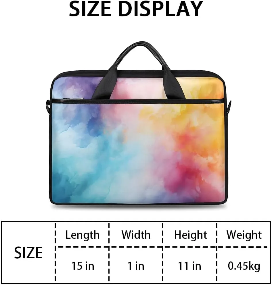 Laptop Shoulder Bag for 13-15 Inch Waterproof Laptop Sleeve Case Bag Slim Computer Carry Case Computer Cases for Laptops