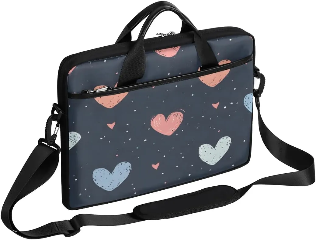 Laptop Shoulder Bag for 13-15 Inch Waterproof Laptop Sleeve Case Bag Slim Computer Carry Case Computer Cases for Laptops