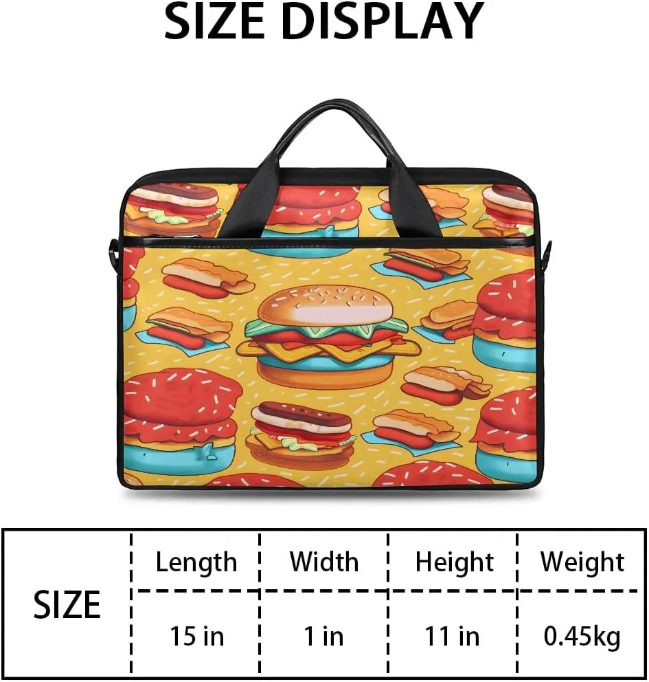 Laptop Shoulder Bag for 13-15 Inch Waterproof Laptop Sleeve Case Bag Slim Computer Carry Case Computer Cases for Laptops