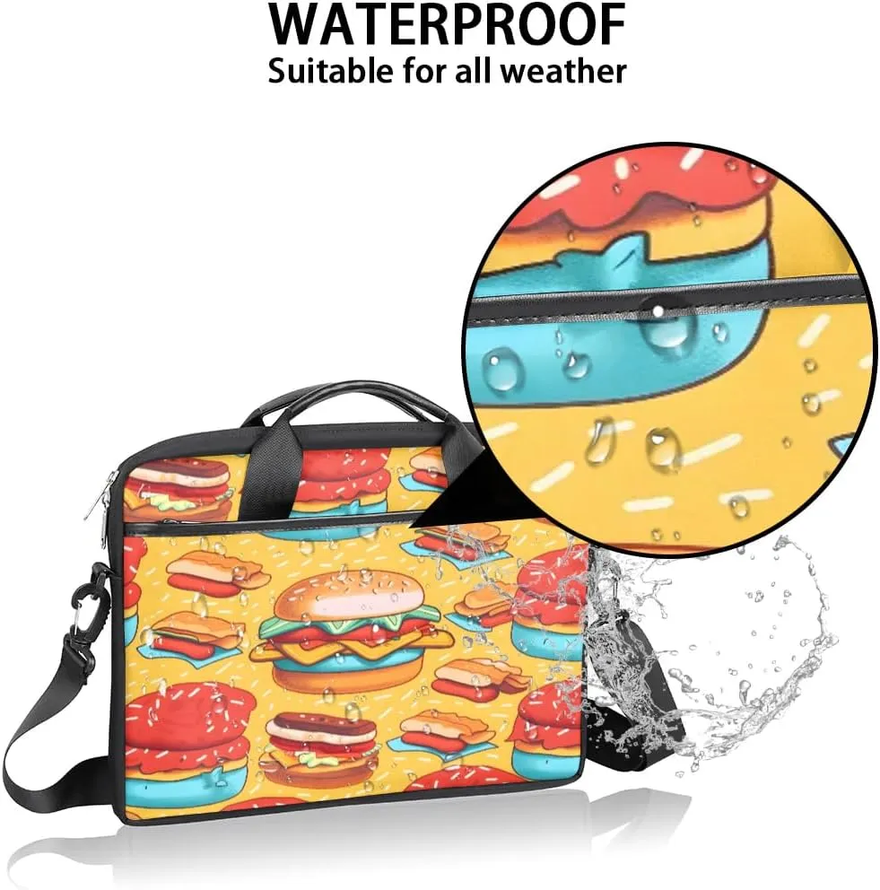 Laptop Shoulder Bag for 13-15 Inch Waterproof Laptop Sleeve Case Bag Slim Computer Carry Case Computer Cases for Laptops